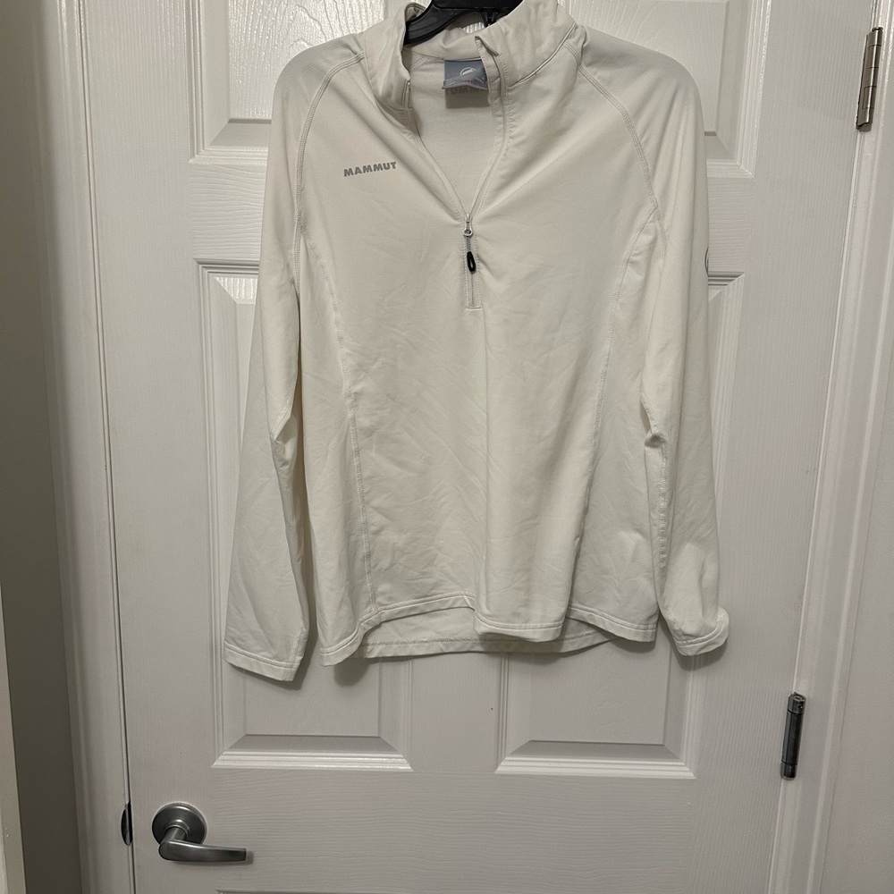 Mammut Performance shirt ML Half-Zip Baselayer White Women’s Large